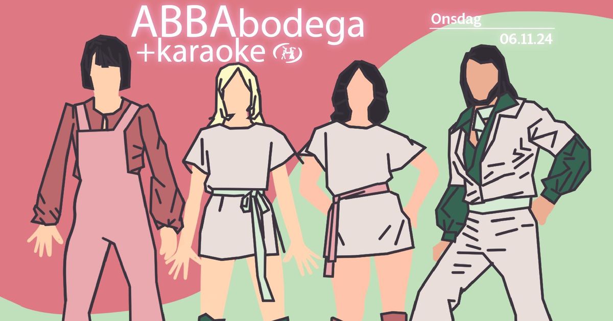 ABBA-bodega med karaoke