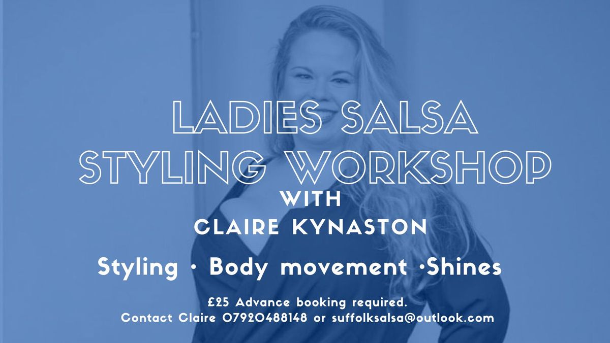 Ladies Salsa Styling Workshop with Claire Kynaston