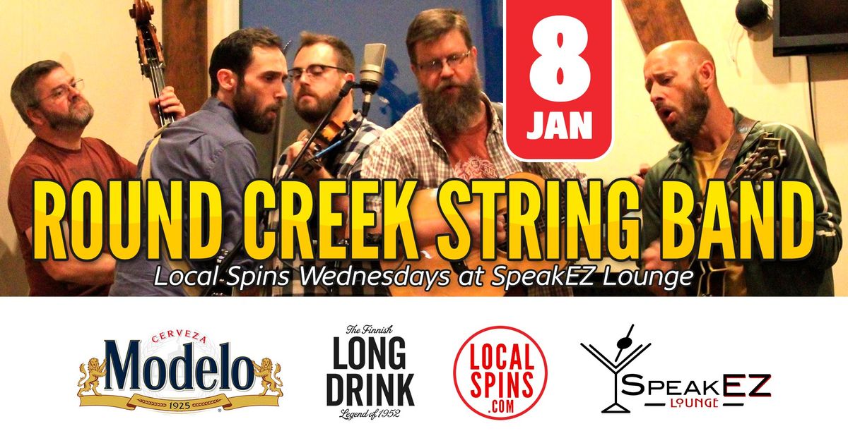 Round Creek String Band at SpeakEZ Lounge: Local Spins' Winter Wheat Warmup