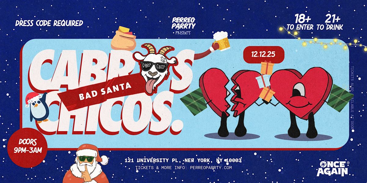 Cabros Chicos - Bad Santa | Latin Dance Party (18+)