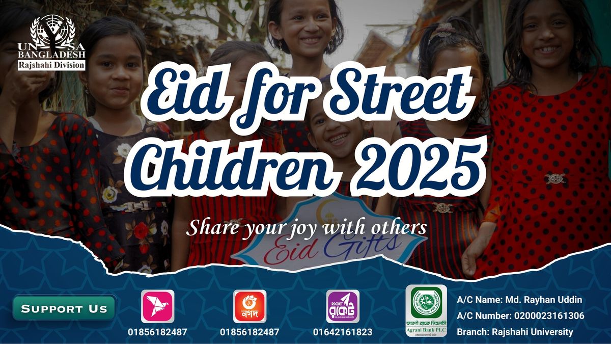 Eid for Street Children 2025