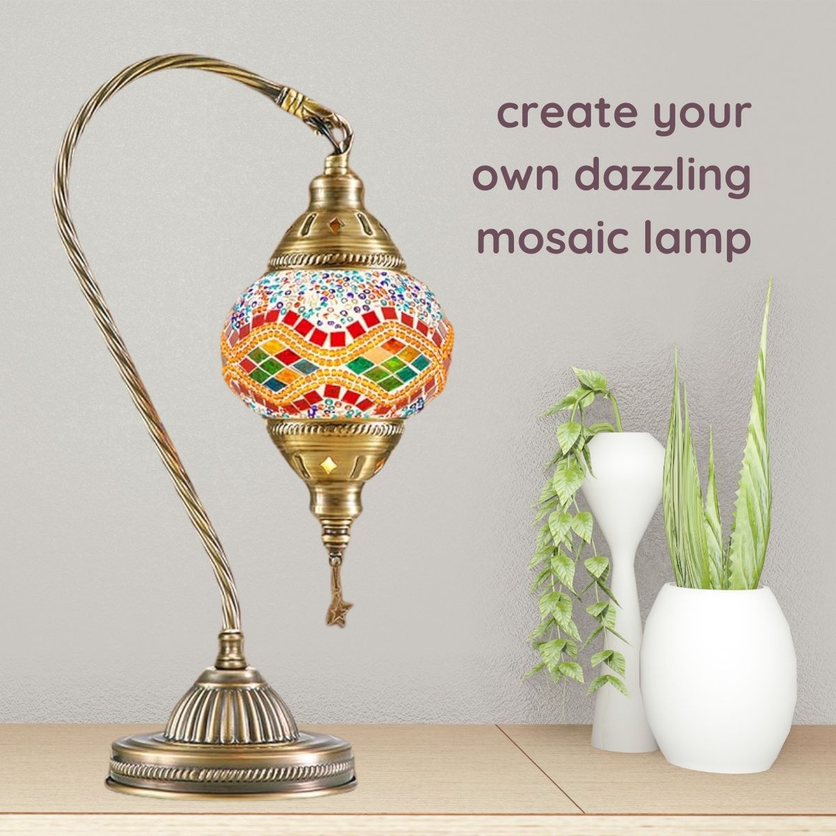 Mosaic Lamp Making Workshop