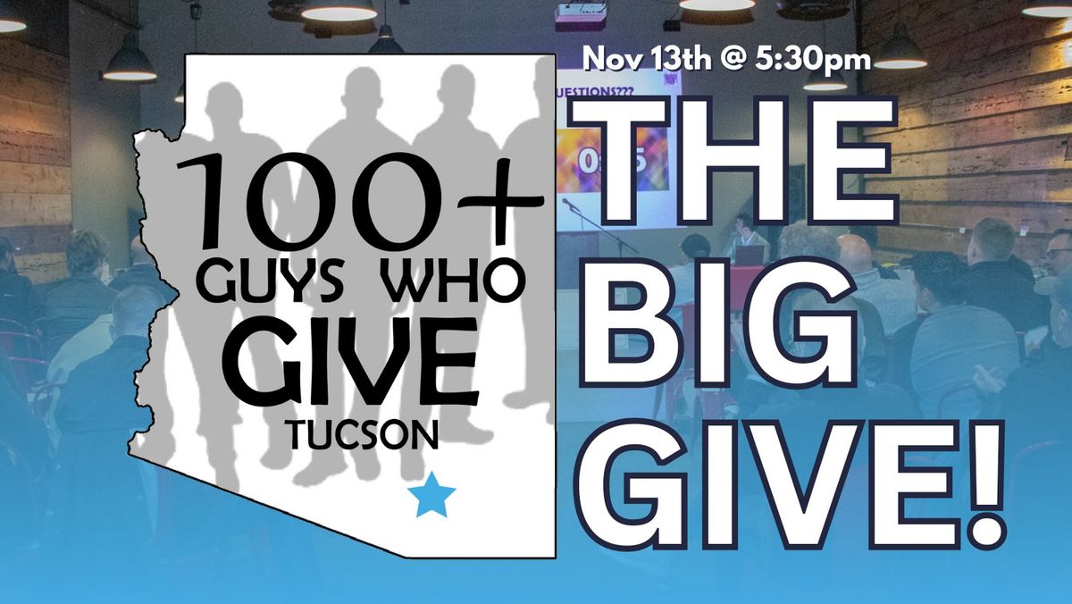 Nov 2024 BIG GIVE! - 100+ Guys Who Give