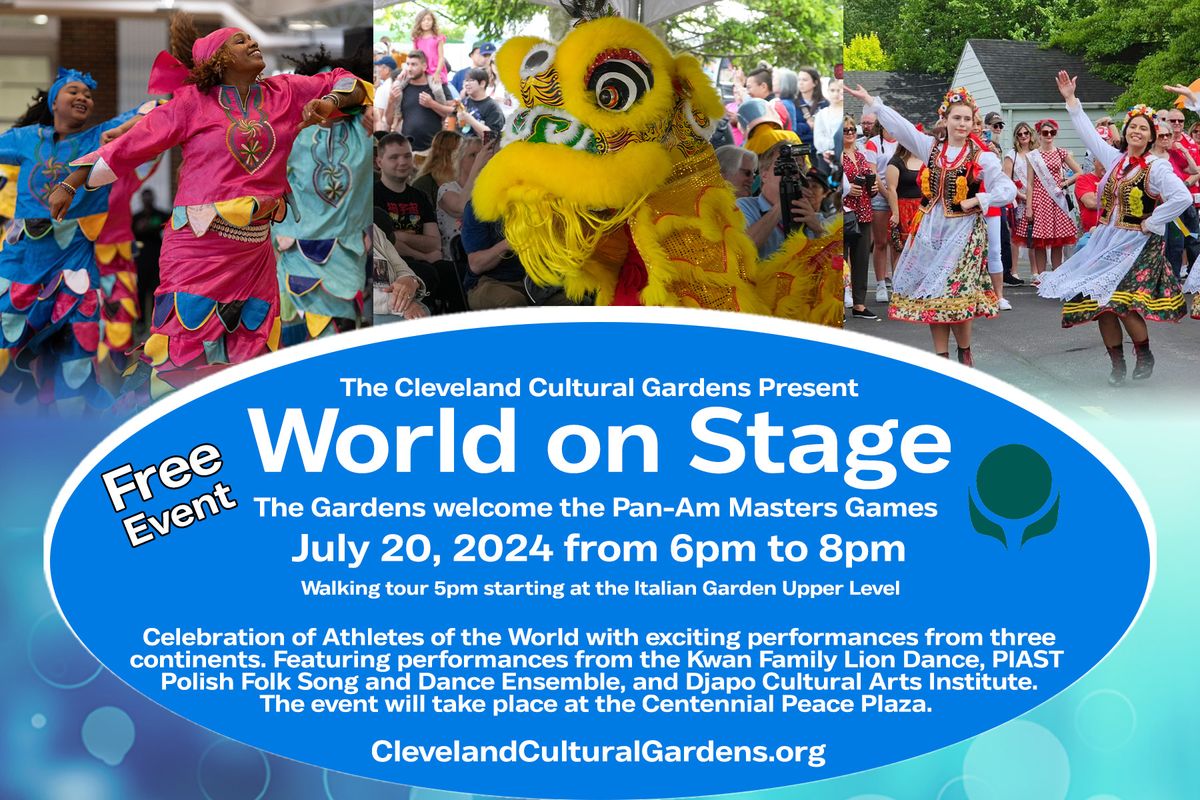 World on Stage: The Cultural Gardens welcome the Pan-Am Masters Games 2024