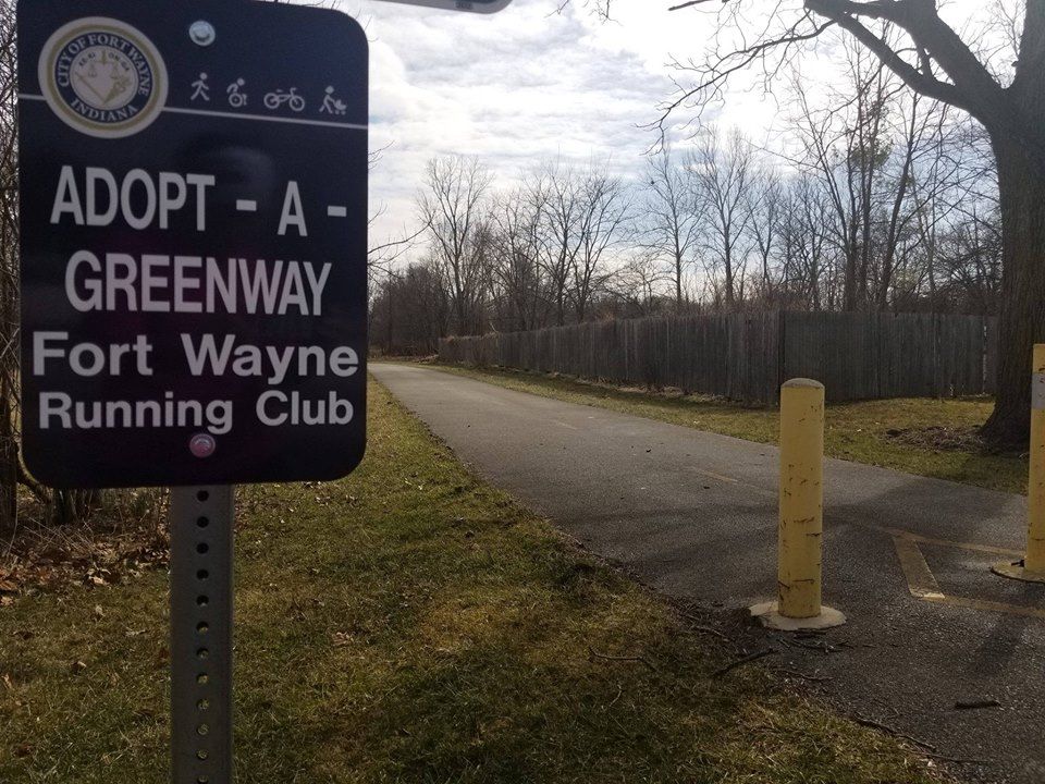 Fort Wayne Running Club Adopt a Trails Clean Up 2022 Attempt 1