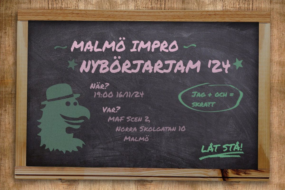 Nyb\u00f6rjarjam med Malm\u00f6 Impro 