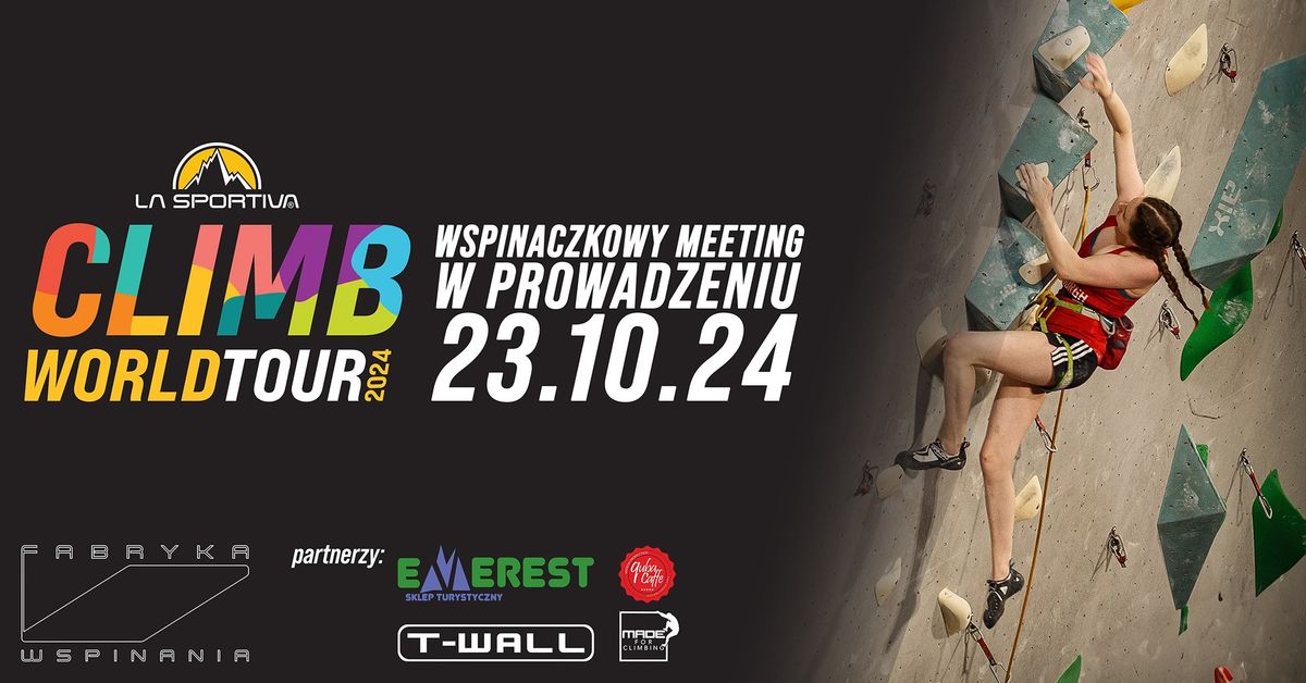 Wspinaczkowy meeting w prowadzeniu - La Sportiva Tour