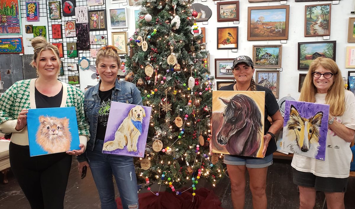 Paint Your Pet, Favorite Animal or Landscape with Ken McNeill