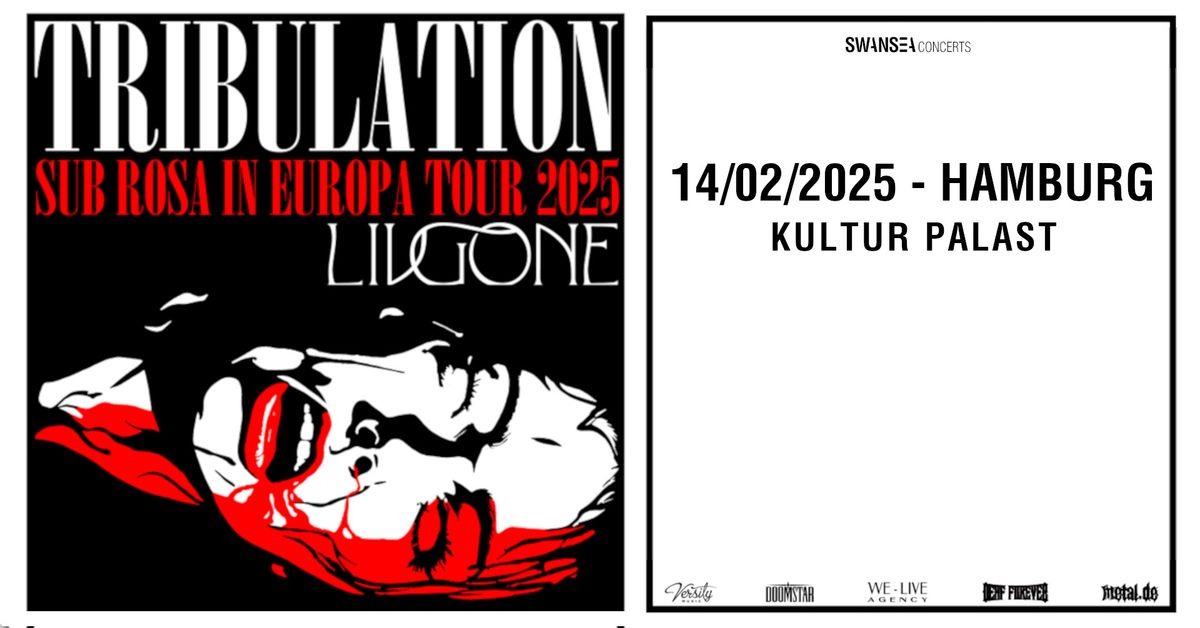 TRIBULATION w\/ Special Guest: LIVGONE  \u25e5\u25e3 Bambi Galore, Hamburg