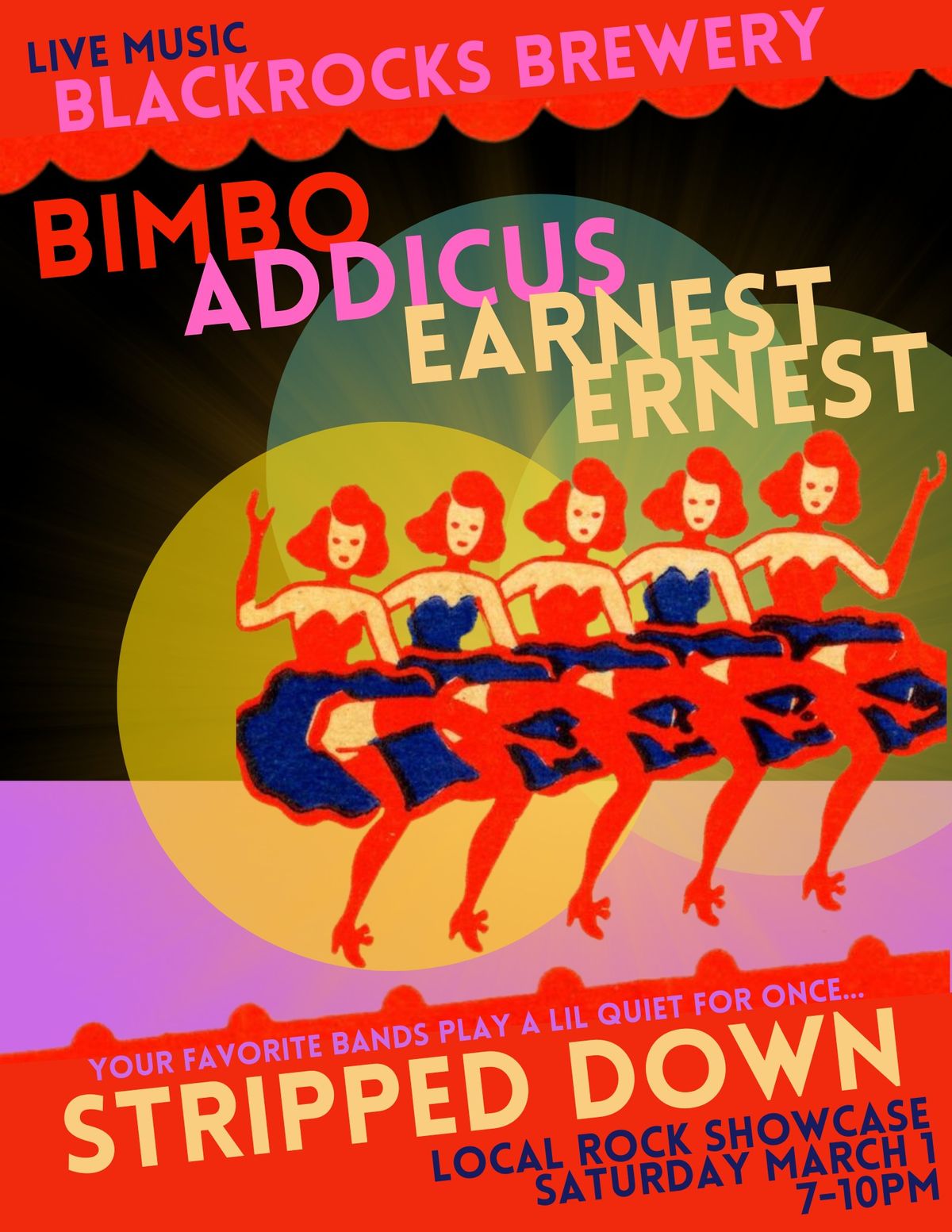 Blackrocks Live Music - Bimbo \/\/ Curfews \/\/ Addicus