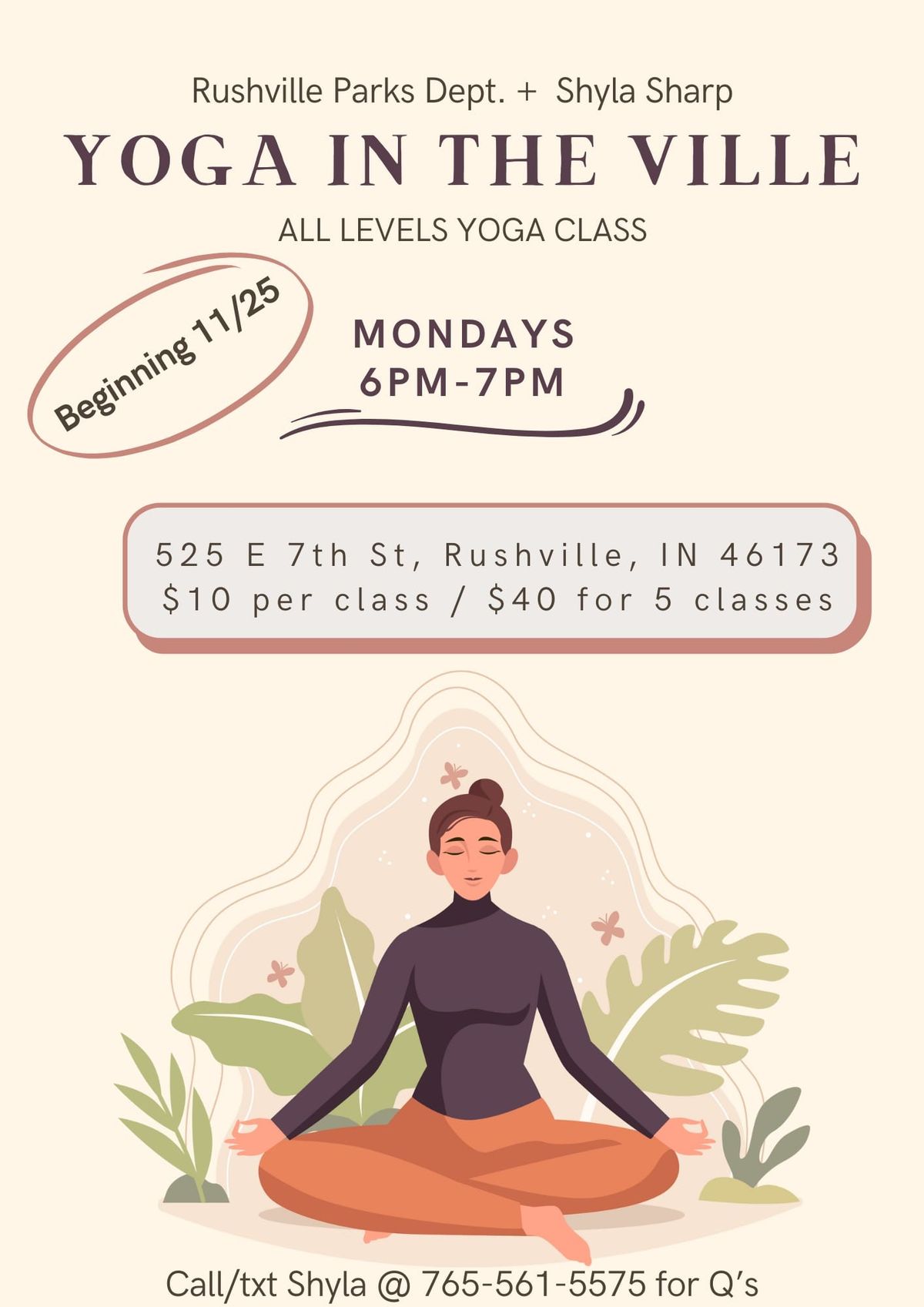 Yoga in the Ville