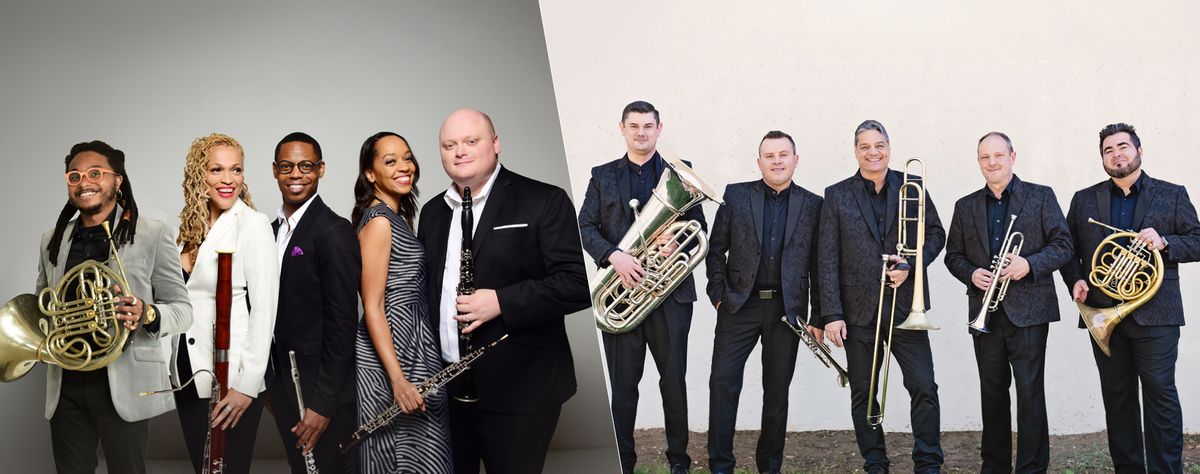 Imani Winds and Boston Brass at Fort Collins Colorado Lincoln Center