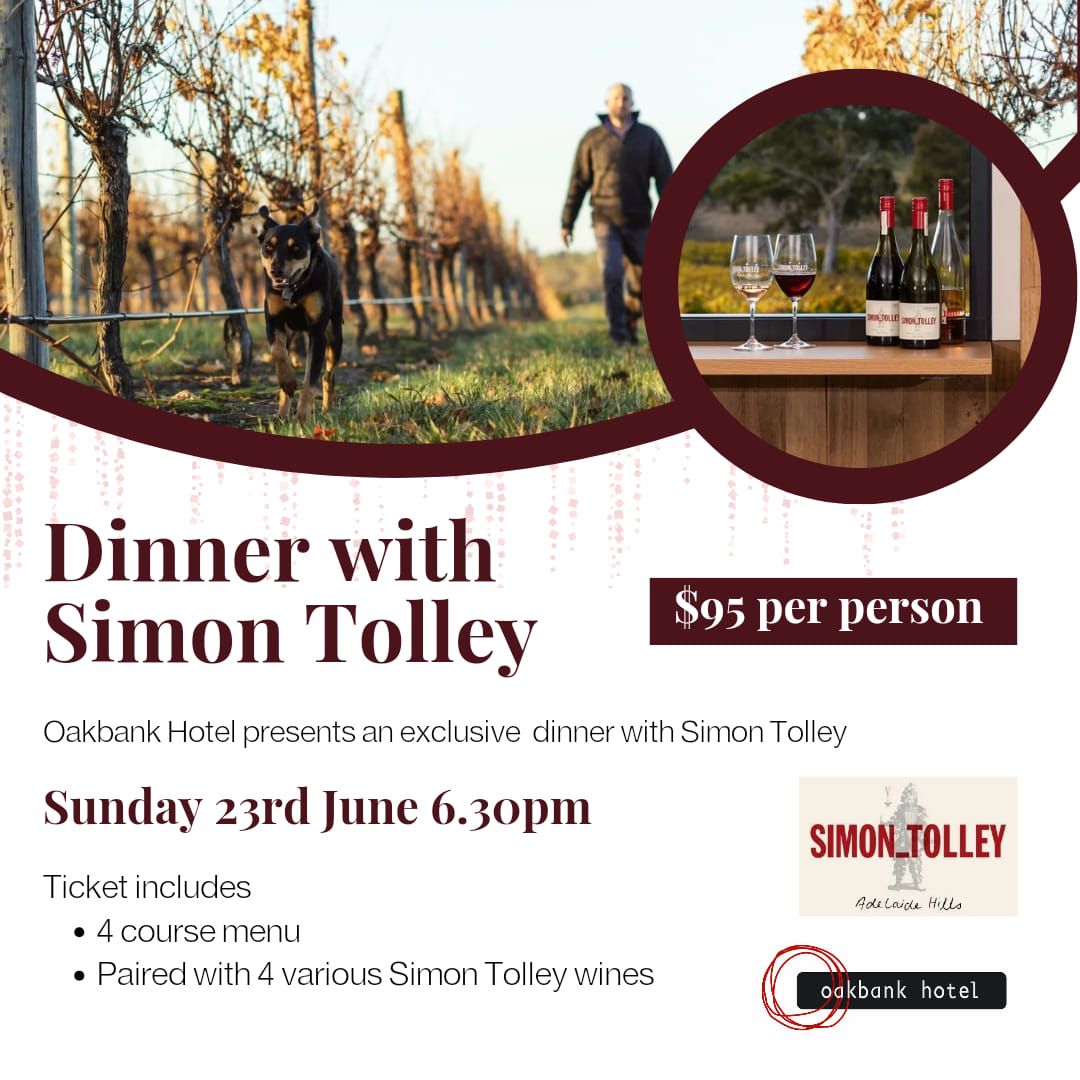 Dinner with Simon Tolley