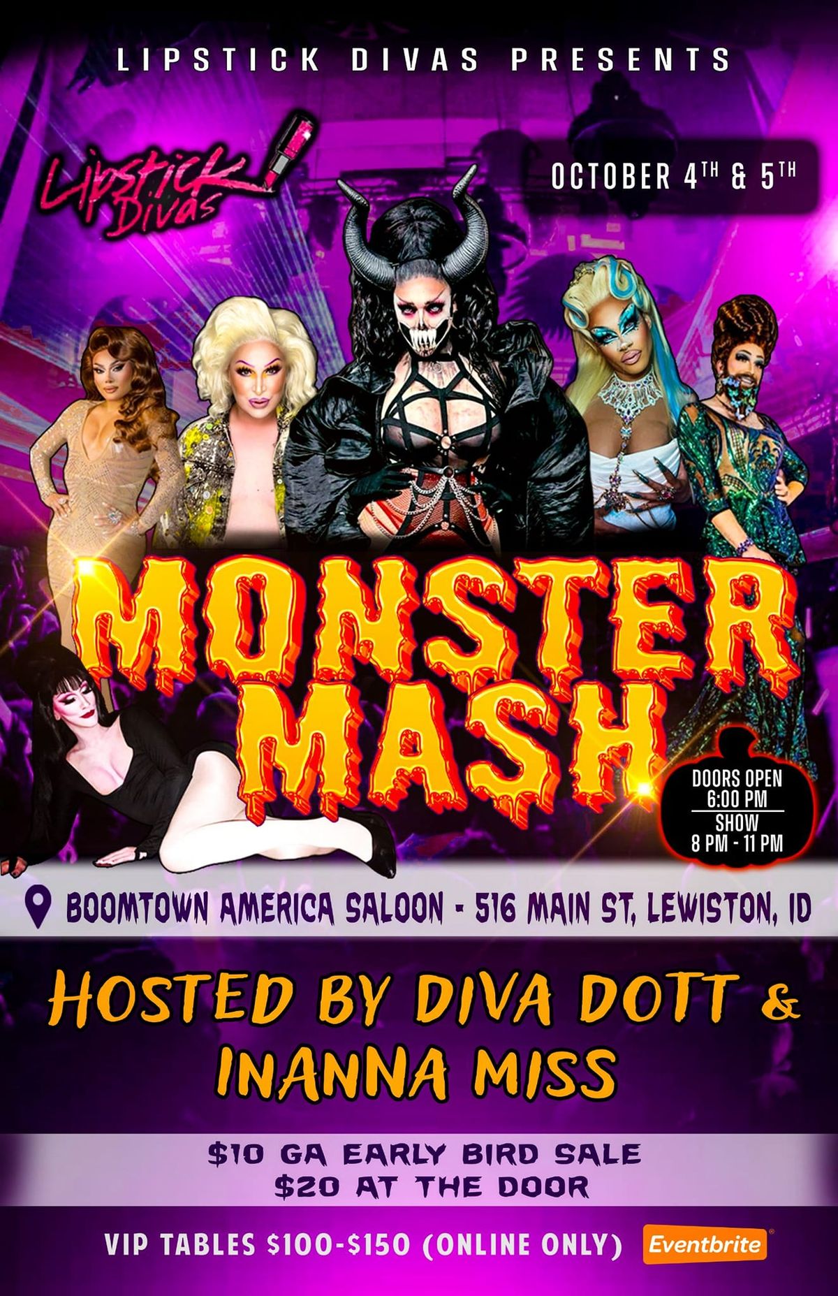 Lipstick Divas Presents: Monster Mash