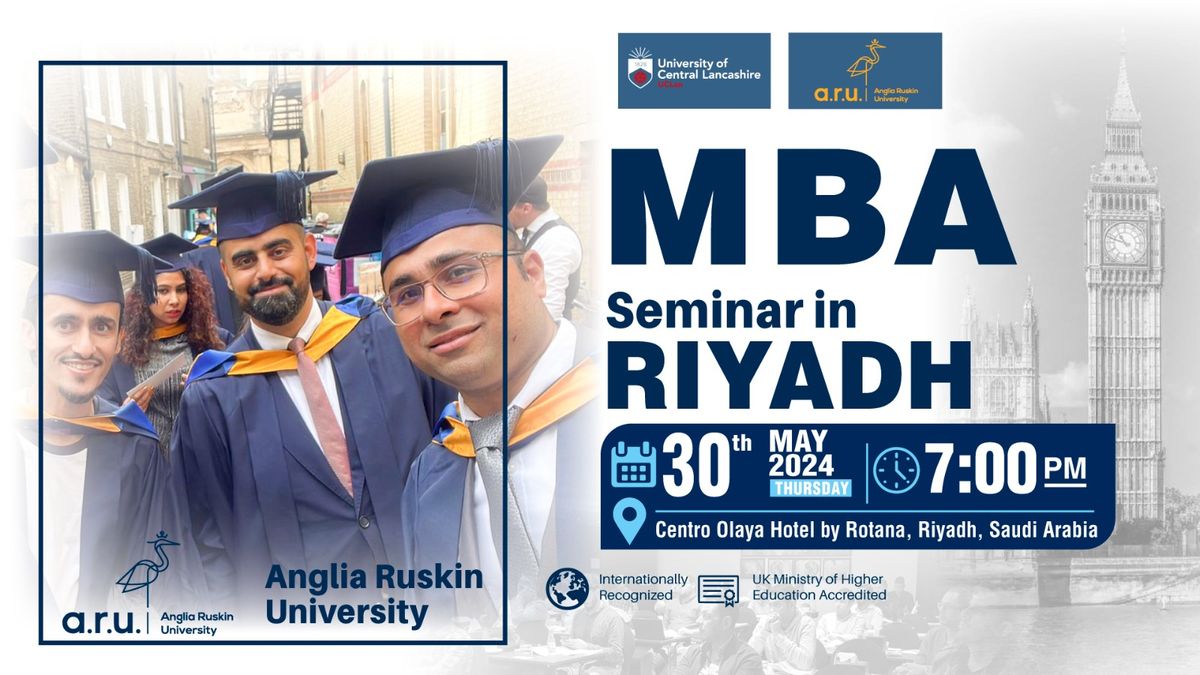 Free UK MBA Seminar - Riyadh