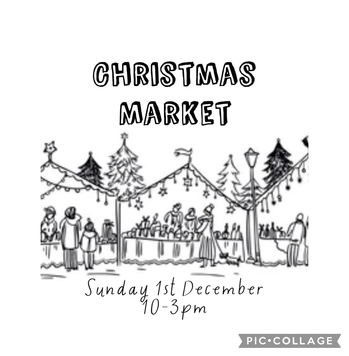 Garden Yard Christmas market