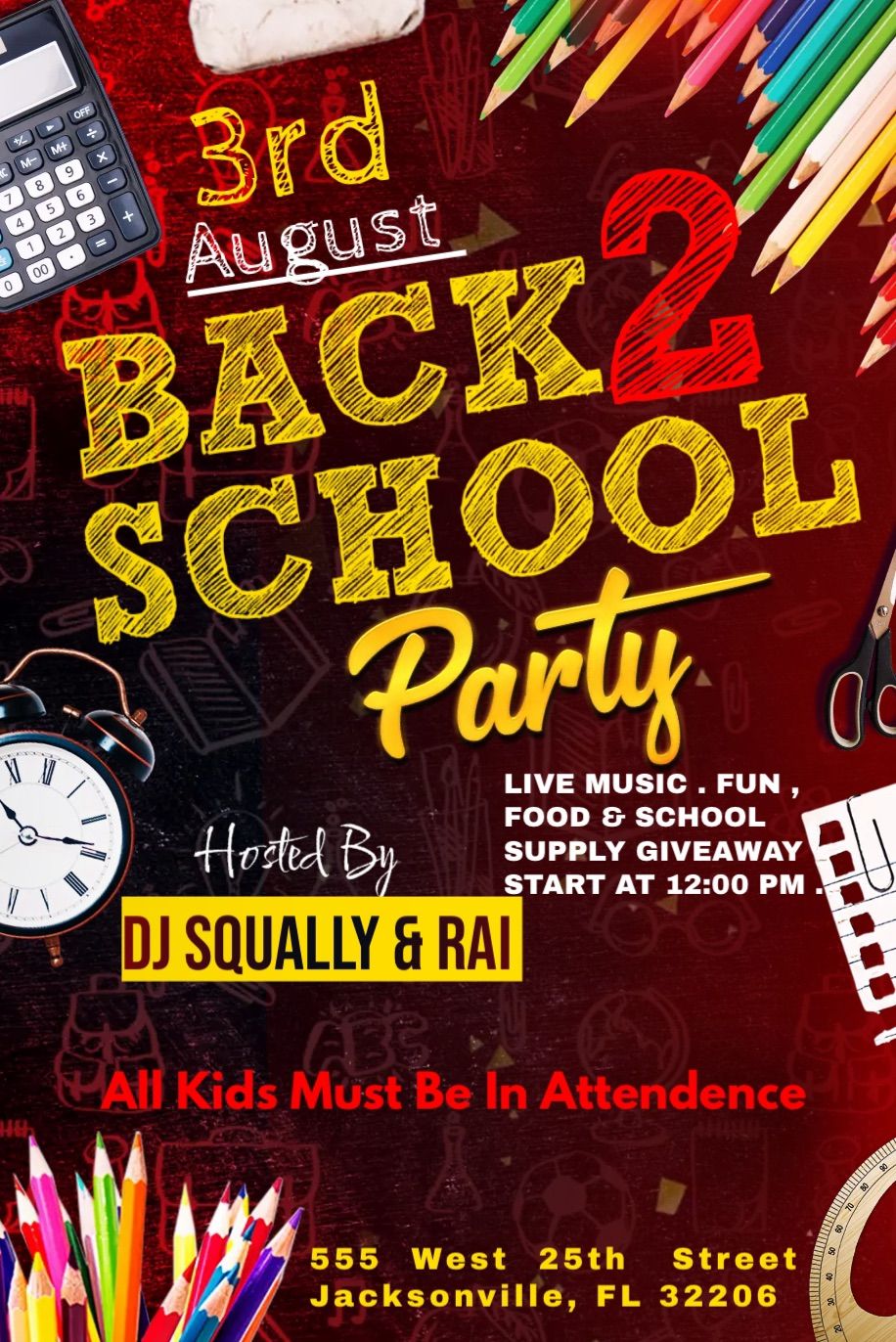 DJ Squally & Rai  3rd Annual Back To School Giveaway \ud83c\udfeb