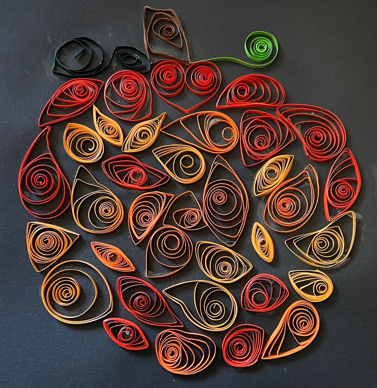 Paper Quilling Pumpkins