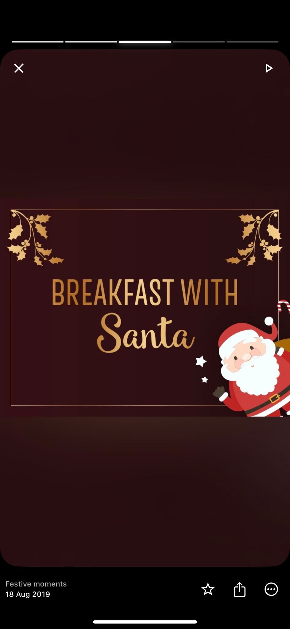 Breakfast with Santa