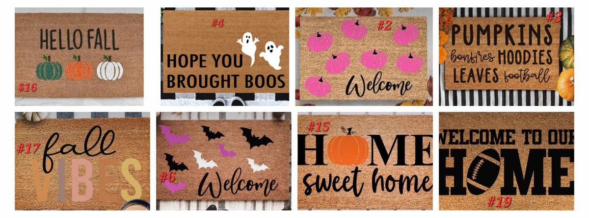 DIY Doormat Class 9\/29 2pm