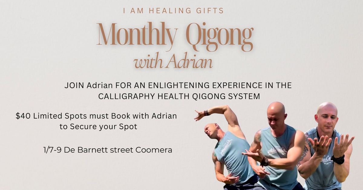 Monthly Qigong with Adrian 