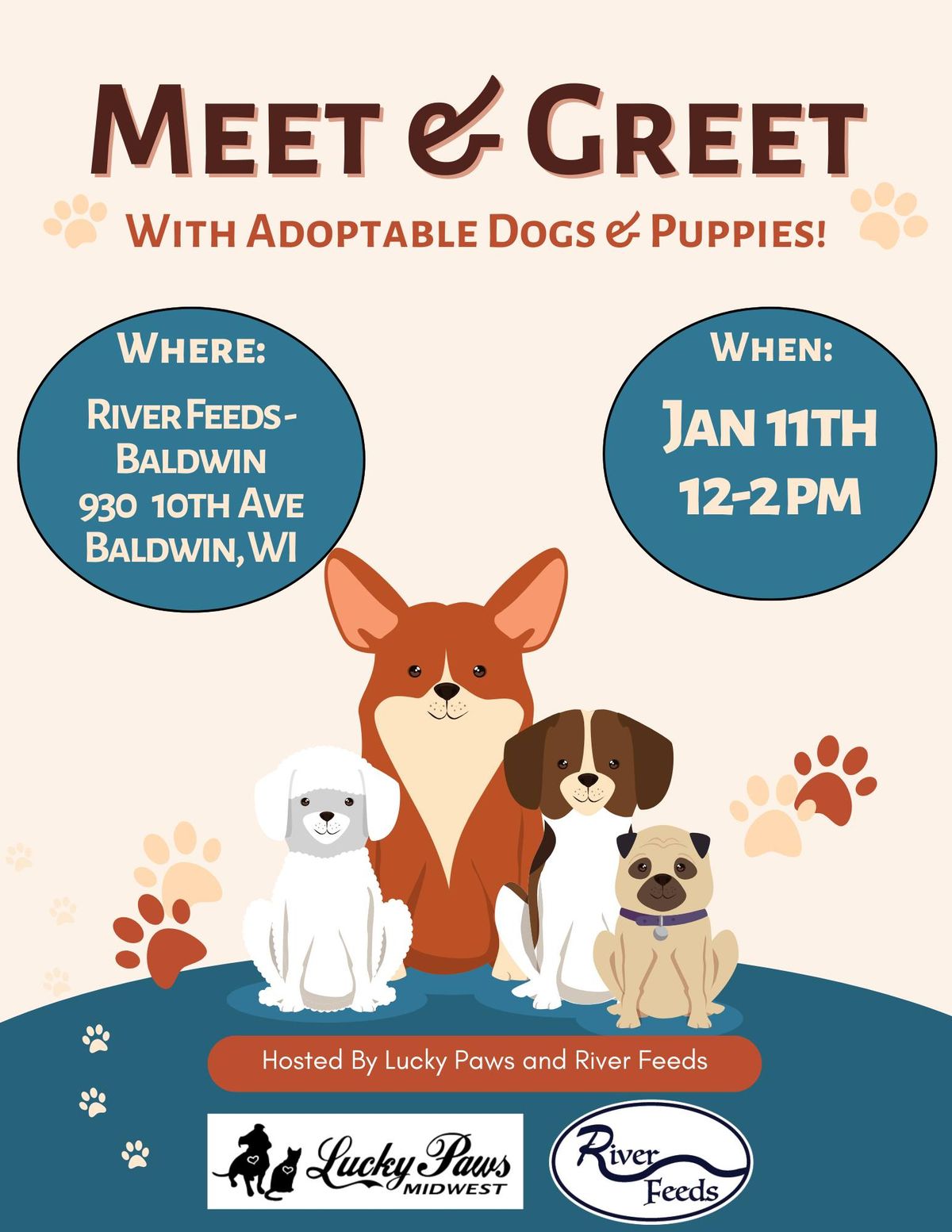 Meet & Greet with Adoptable Dogs and Puppies