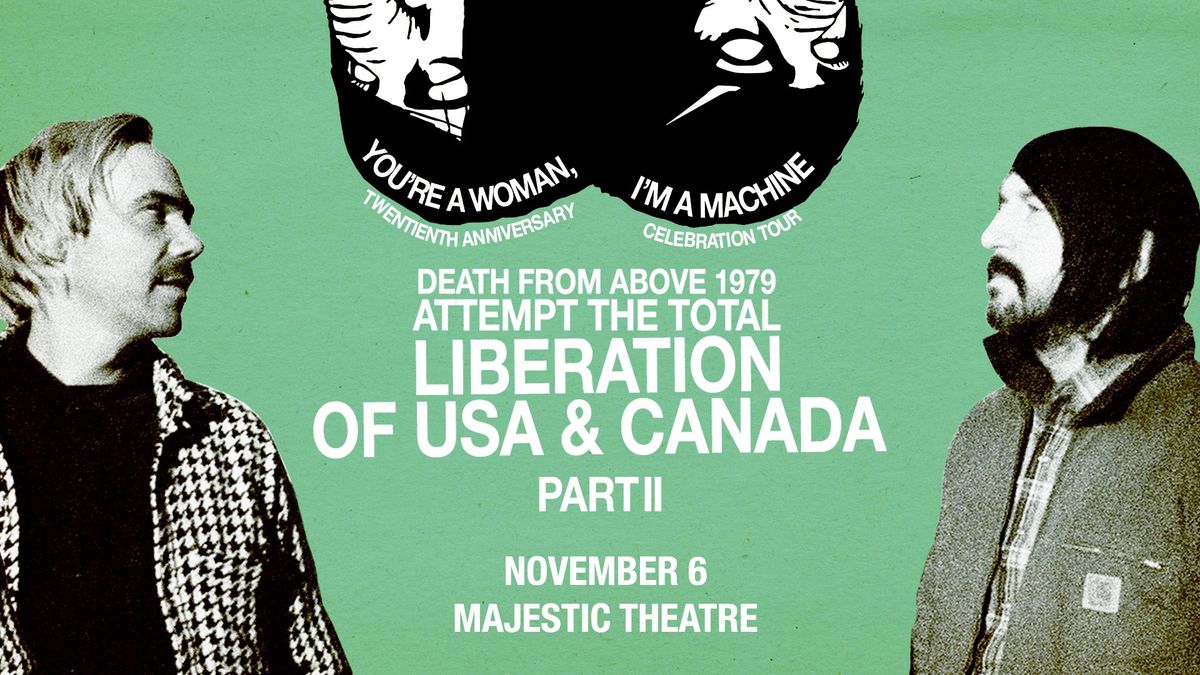 Death From Above 1979 - 20th Anniversary of You\u2019re a Woman, I\u2019m a Machine at the Majestic - Detroit