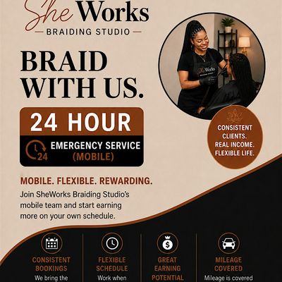 SheWorks Braiding Studio