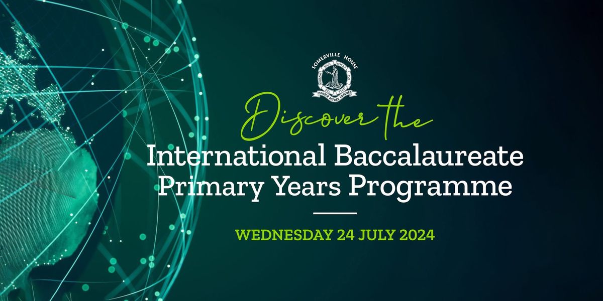 Discover the International Baccalaureate Primary Years Programme