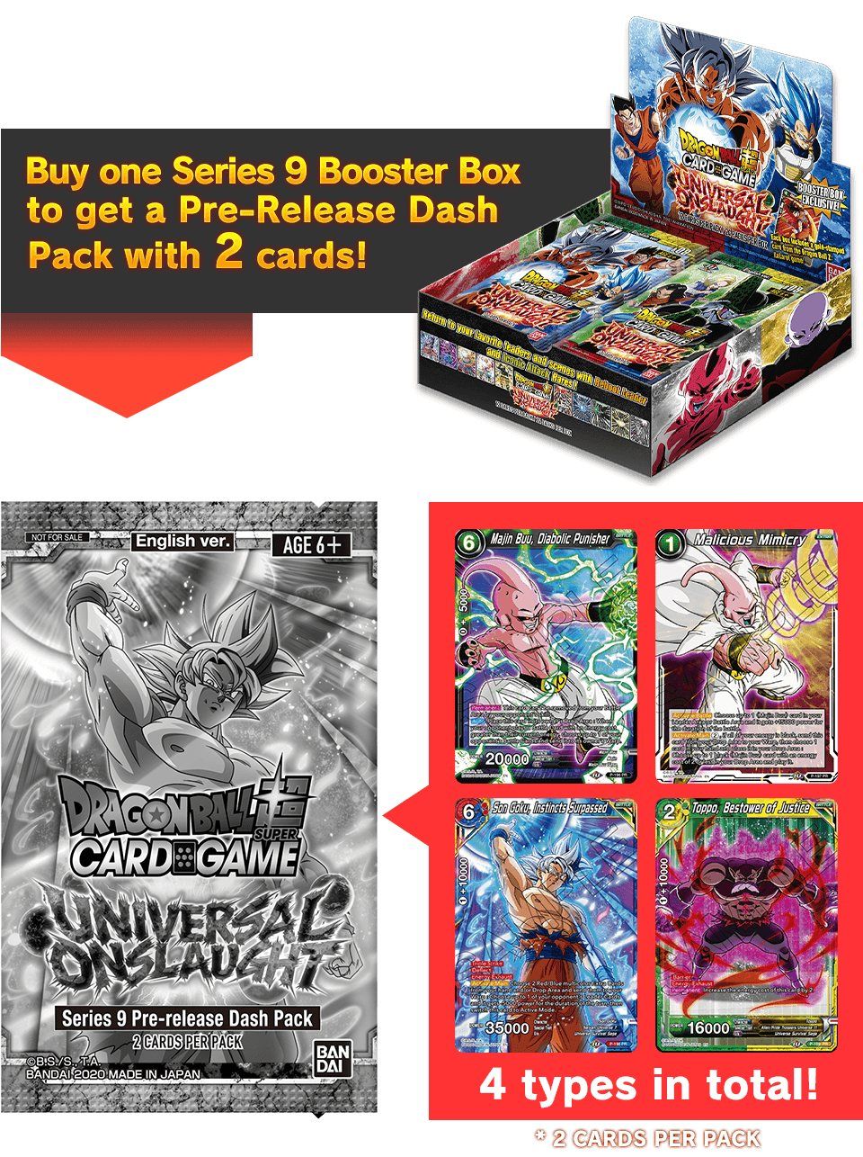 Dragon Ball Masters Zenkai Series 9 PreRelease Event