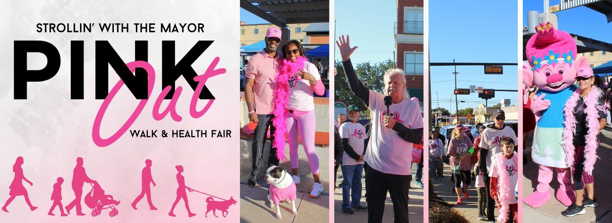 Strollin' with the Mayor: Pink Out