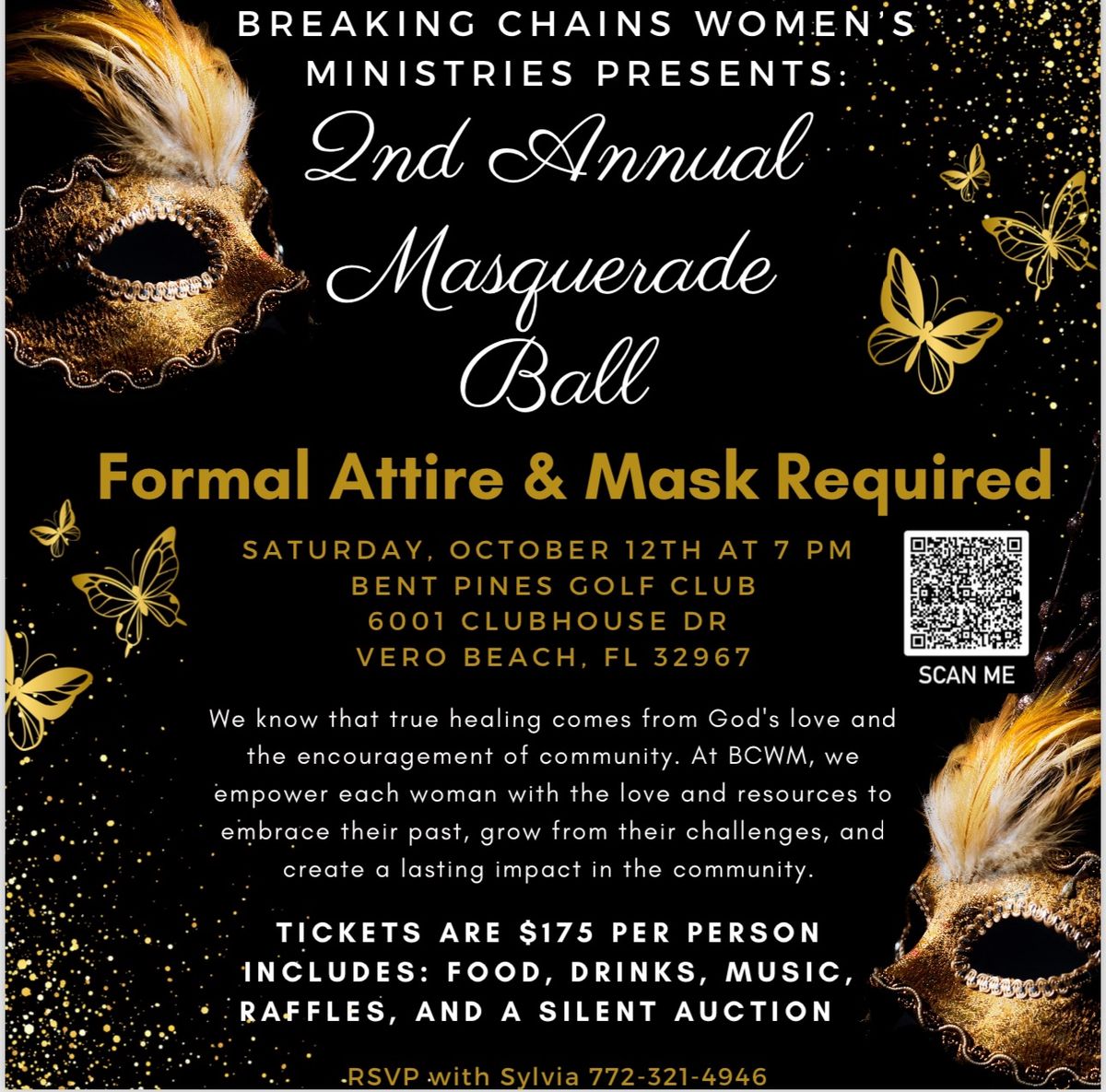 Breaking Chains Womens Ministries: Masquerade Gala