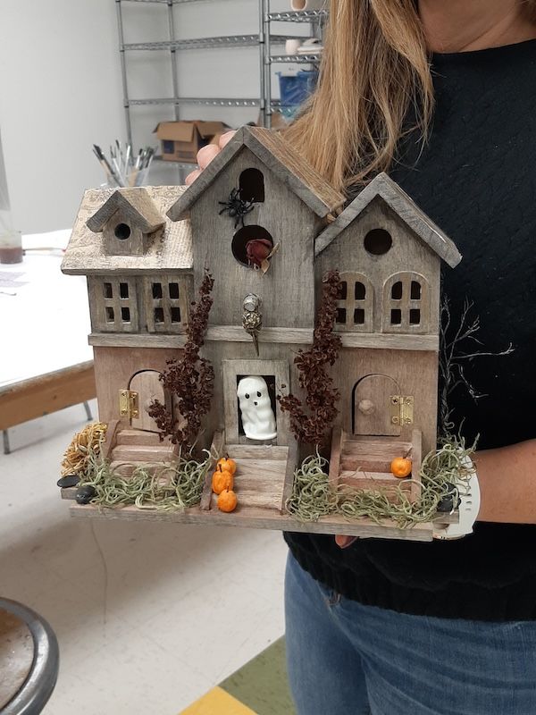 Haunted Holiday Decorative Bird Houses | Ages 10-Adult