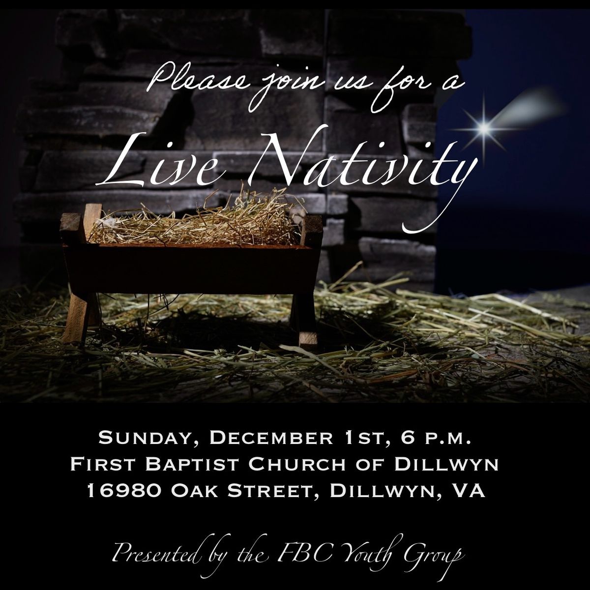 Live Nativity 