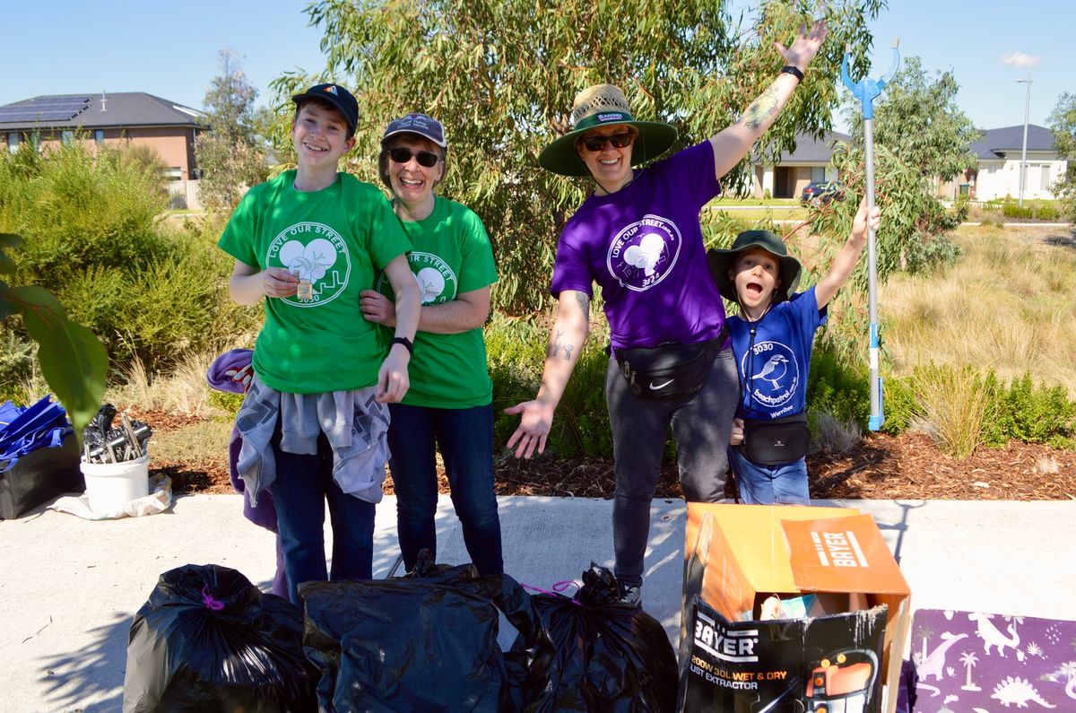 Clean-up at Harpley Estate