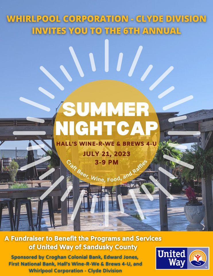 6th Annual Summer Nightcap, Hall's Wine R We & Brews 4 U, Clyde, 21