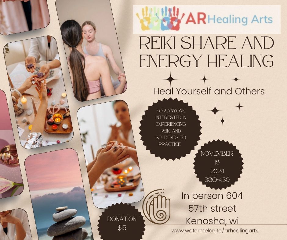 ARHA Reiki share and energy healing 