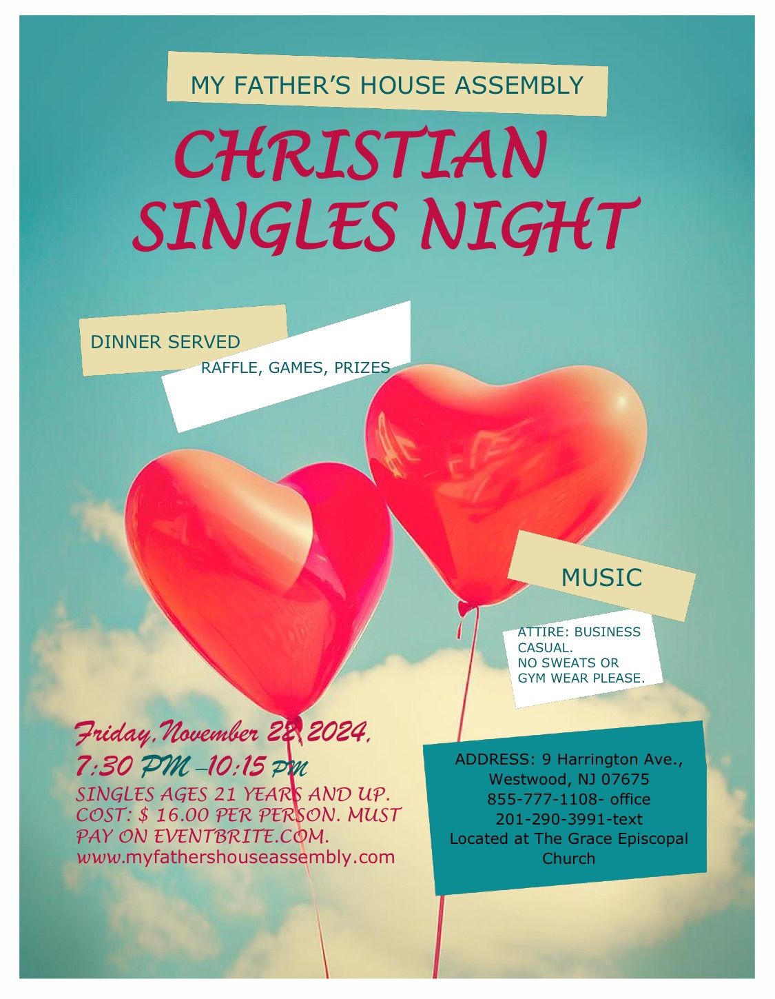 Amazing Event for Single Christians