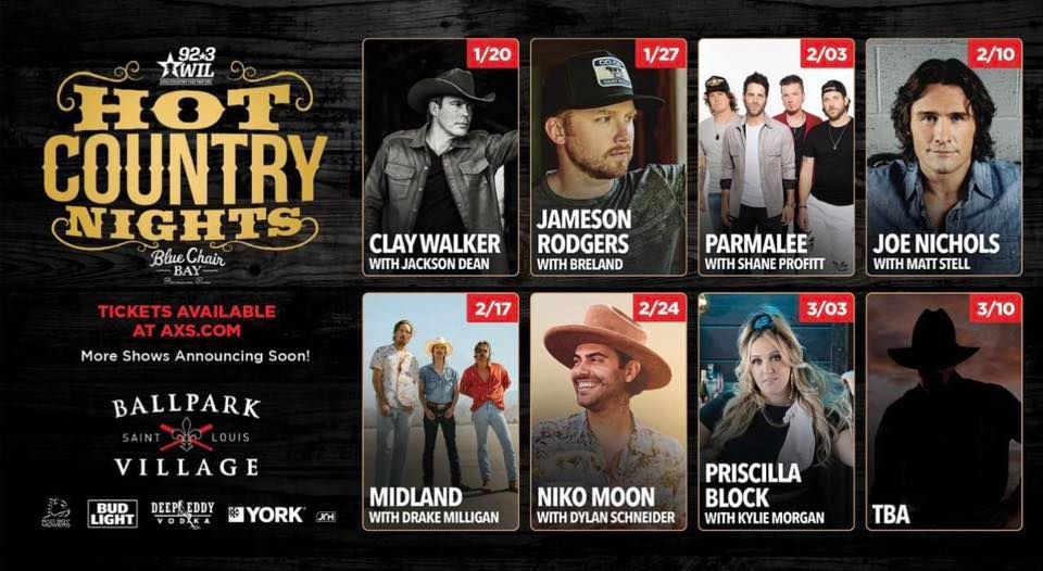 Hot Country Nights - St Louis