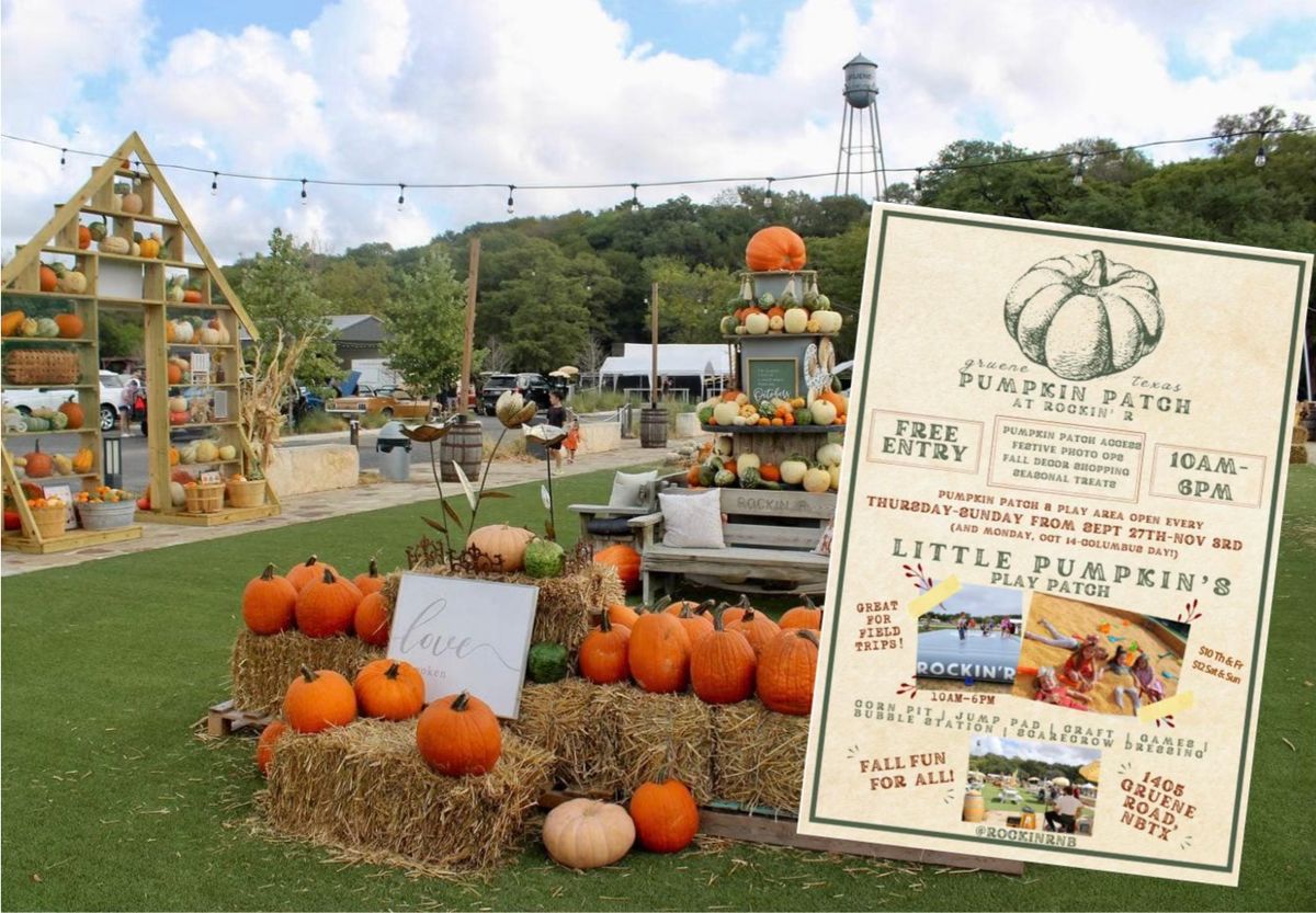 The Pumpkin Patch and Little Pumpkin's Play Patch at Rockin' R