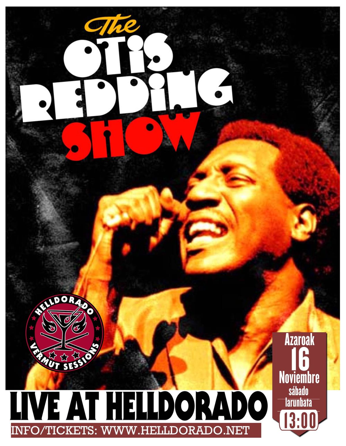 The Otis Redding Show en sesi\u00f3n vermut