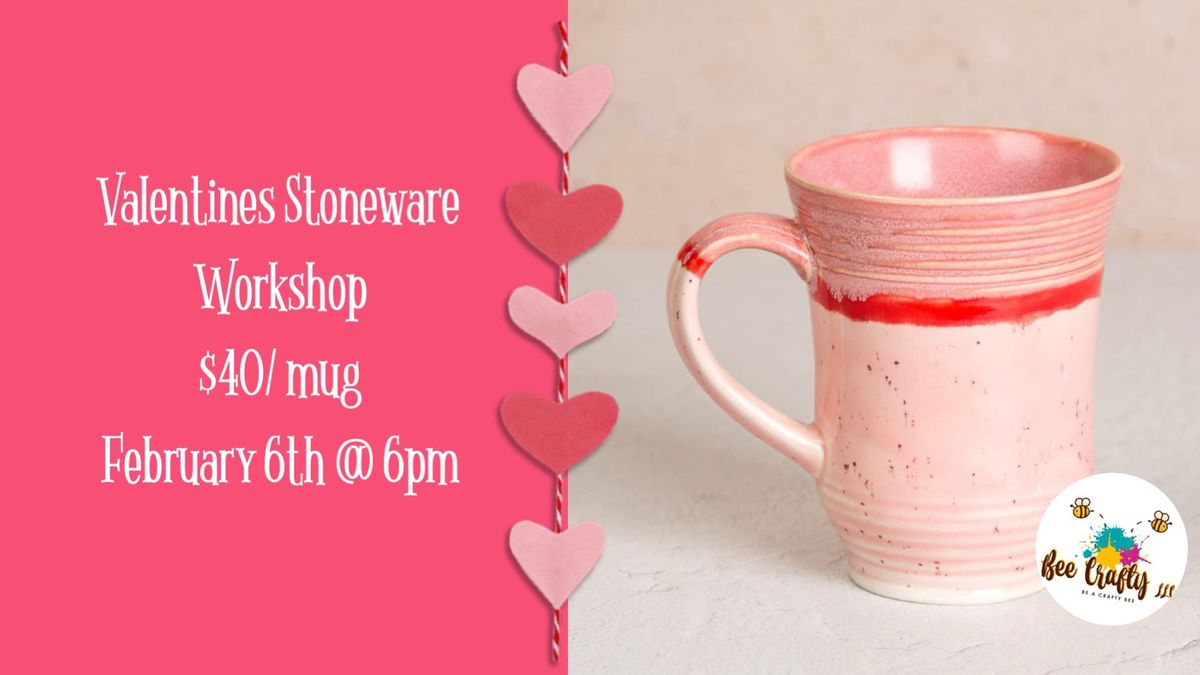 Valentine\u2019s Stoneware Pottery Workshop