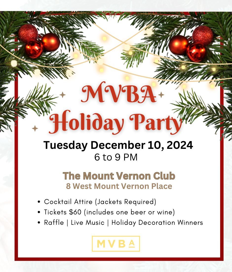 MVBA Holiday Party Fundraiser, 2024