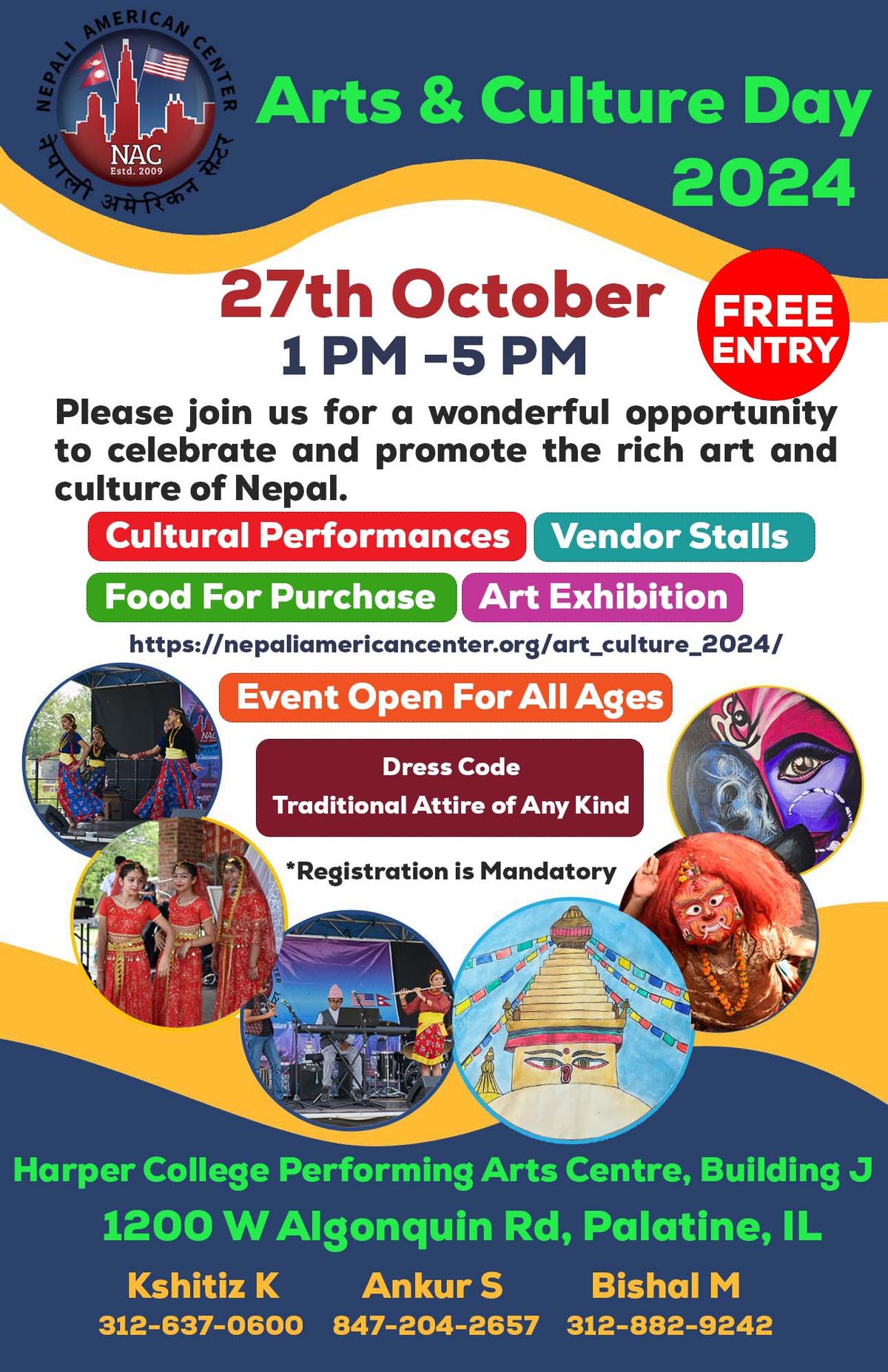 NAC Arts & Culture Day | October 27th, 2024