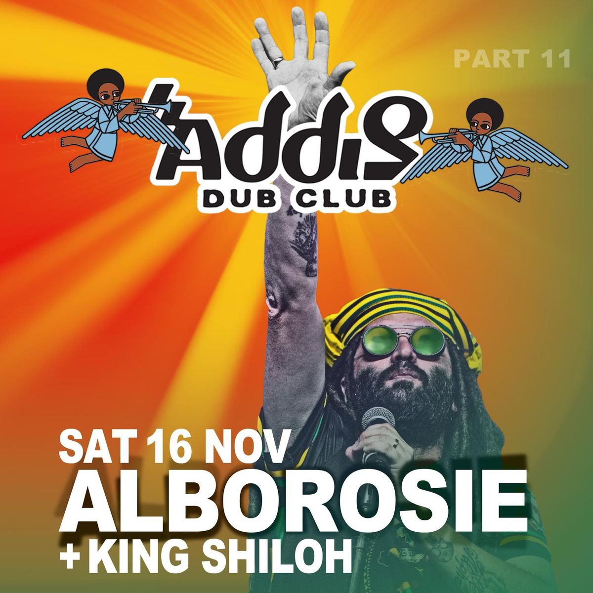 Addis Dub Club 11 - king Shiloh Sound System ft. Alborosie 