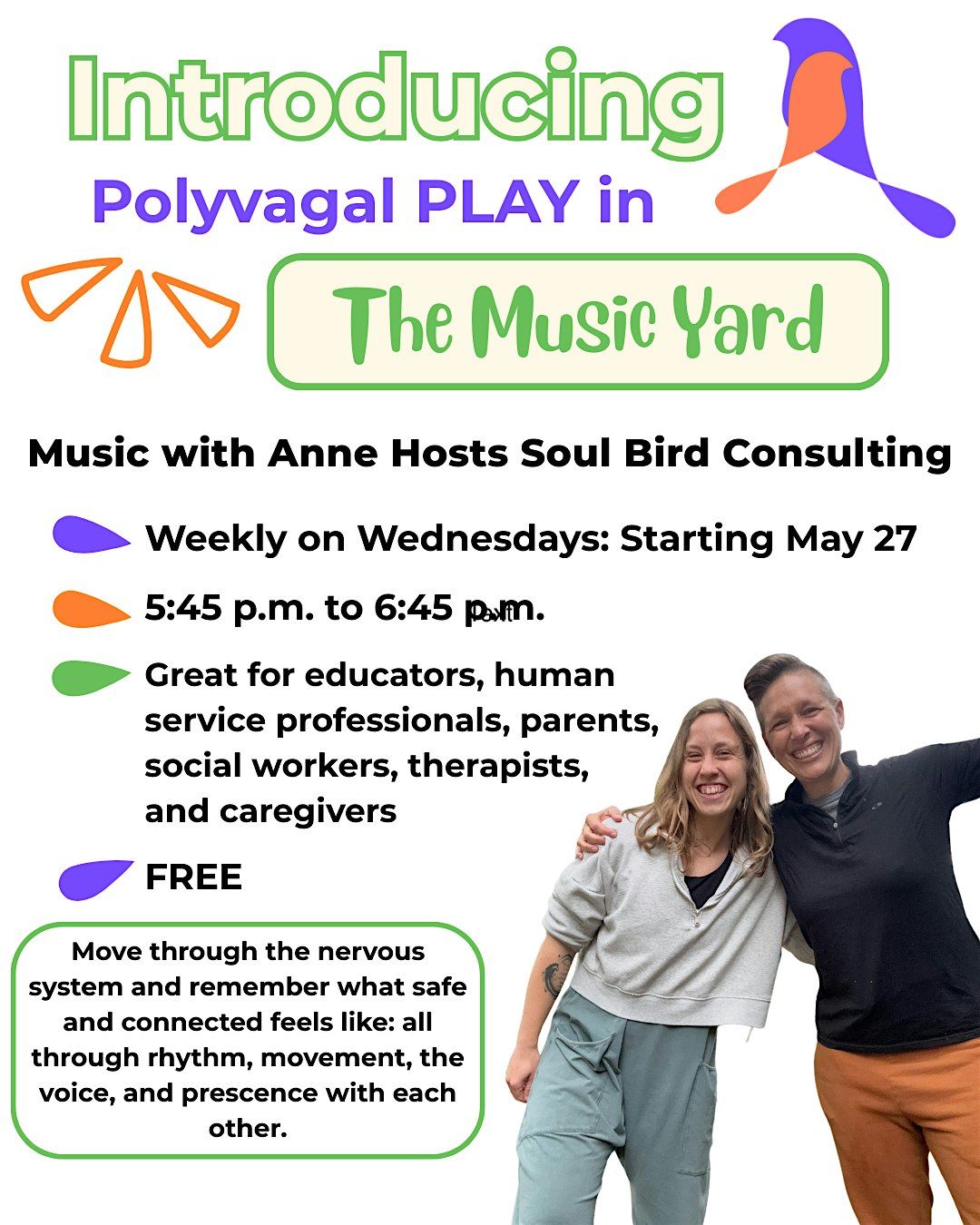 Polyvagal PLAY in The Music Yard!