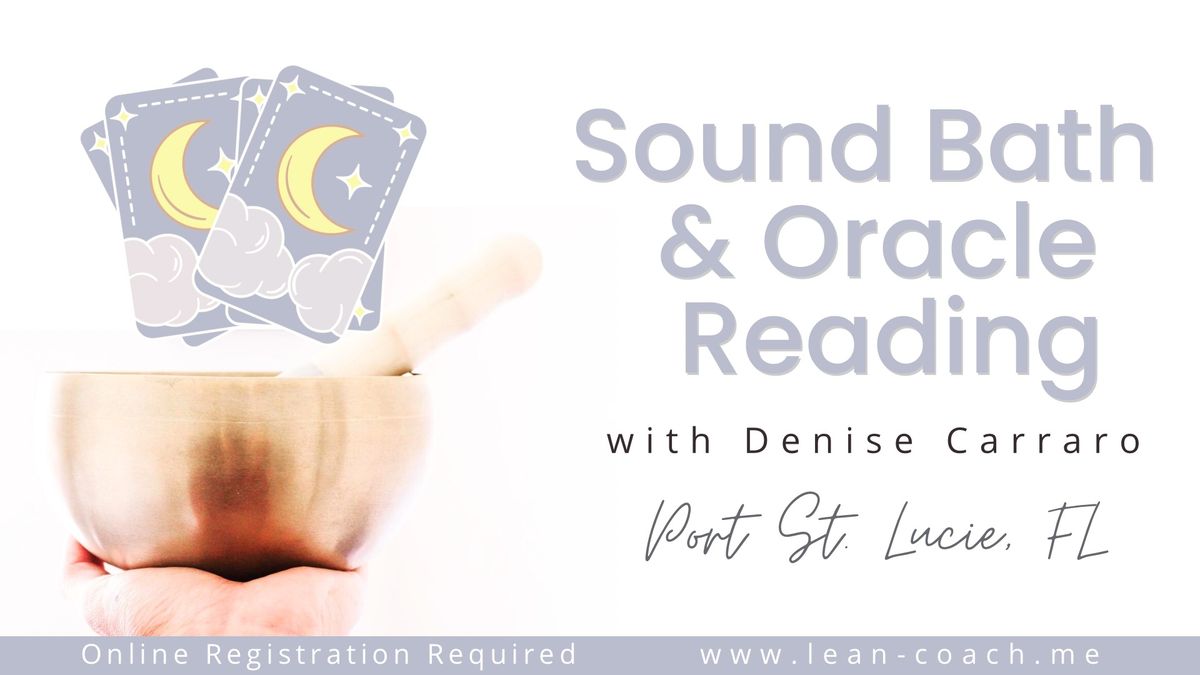 Sound Bath & Oracle Reading | PSL