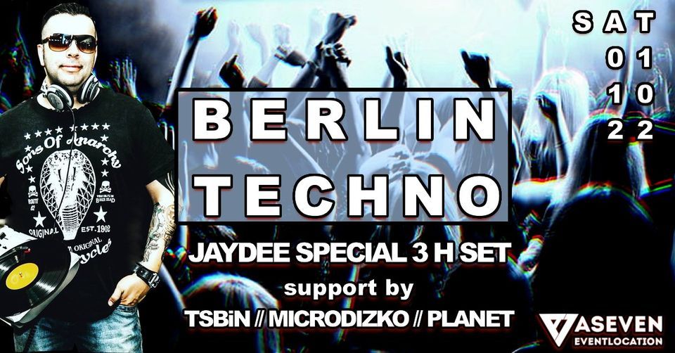 Berlin Techno pres. JayDee (3h Set) \/\/ 90er  Rave Techno \/\/ 