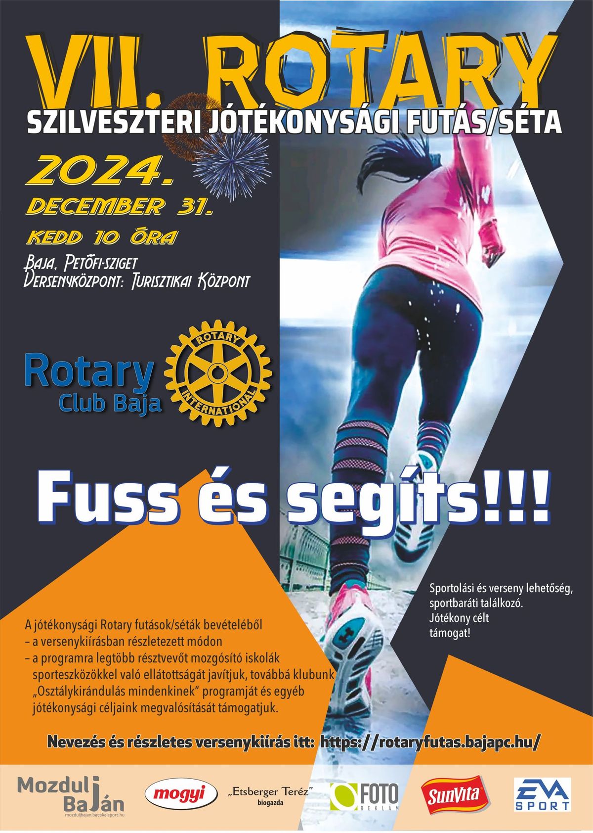 VII. Rotary Szilveszteri j\u00f3t\u00e9konys\u00e1gi fut\u00e1s\/s\u00e9ta 