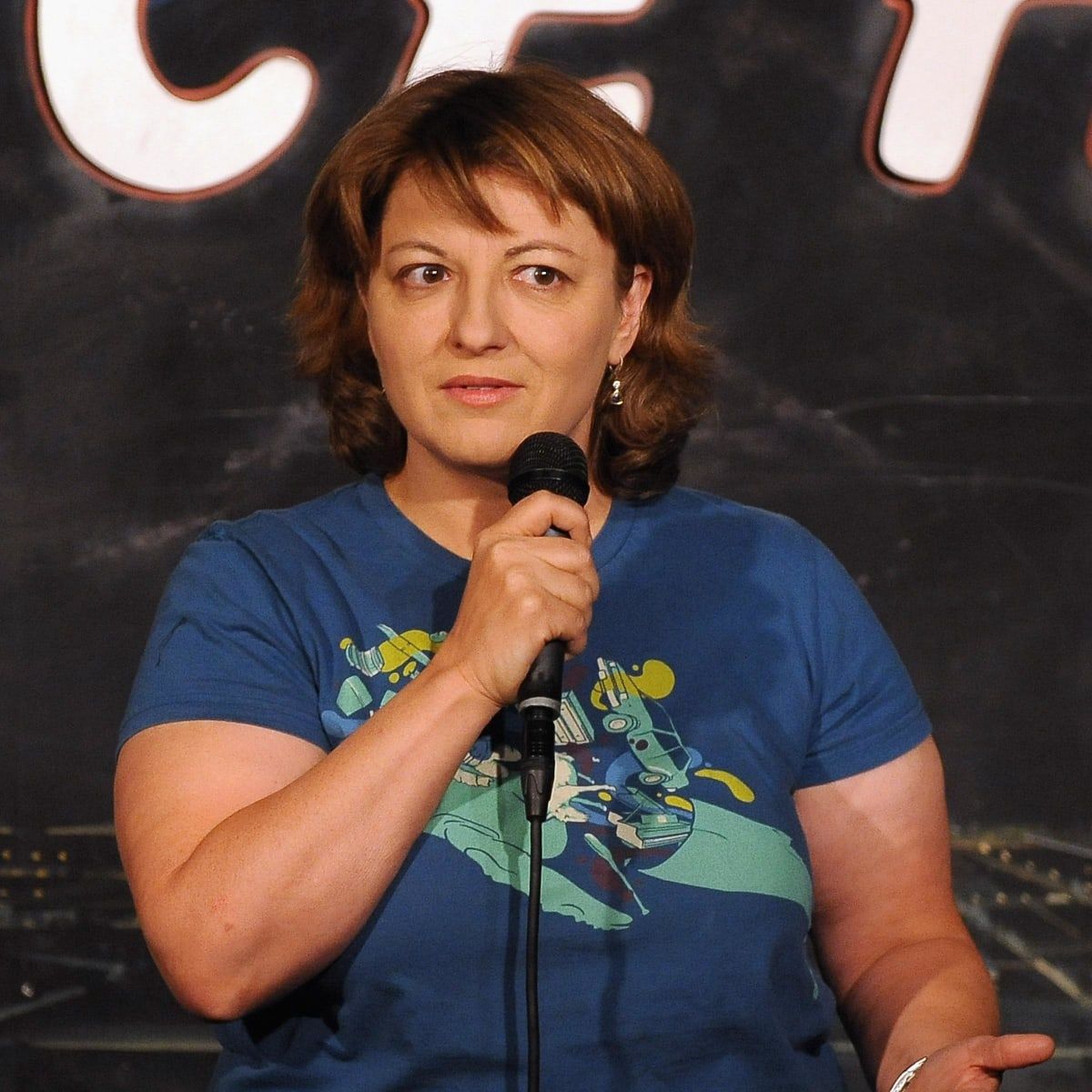 Jackie Kashian at Dr. Grins Comedy Club